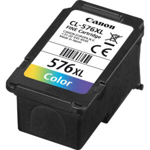 Original Canon CL-576XL High Capacity Colour Ink Cartridge - 12.6ml