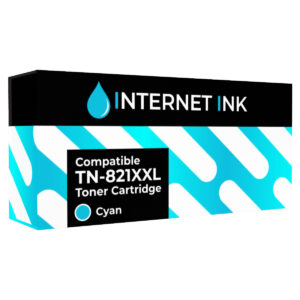 Internet Ink Compatible Brother TN821XXLBK Toner Cartridge - Cyan